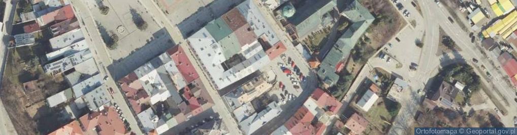 Zdjęcie satelitarne Humieckiego Modesta ul.