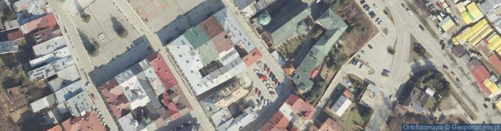 Zdjęcie satelitarne Humieckiego Modesta ul.