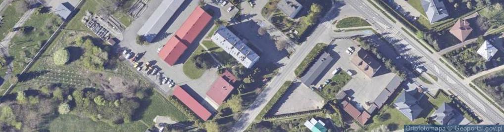 Zdjęcie satelitarne Hutnicza ul.