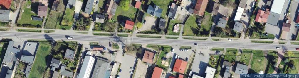 Zdjęcie satelitarne Hubala Henryka, mjr. ul.