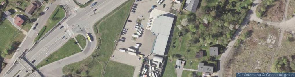 Zdjęcie satelitarne Hutnicza ul.