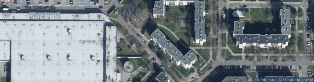 Zdjęcie satelitarne Hubalczyków ul.