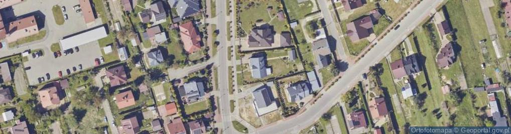 Zdjęcie satelitarne Hubala Henryka, mjr. ul.