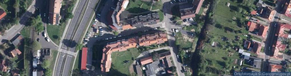 Zdjęcie satelitarne Hutnicza ul.