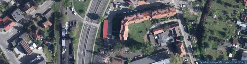 Zdjęcie satelitarne Hutnicza ul.
