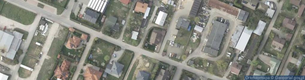 Zdjęcie satelitarne Huberta Jana, dr. ul.
