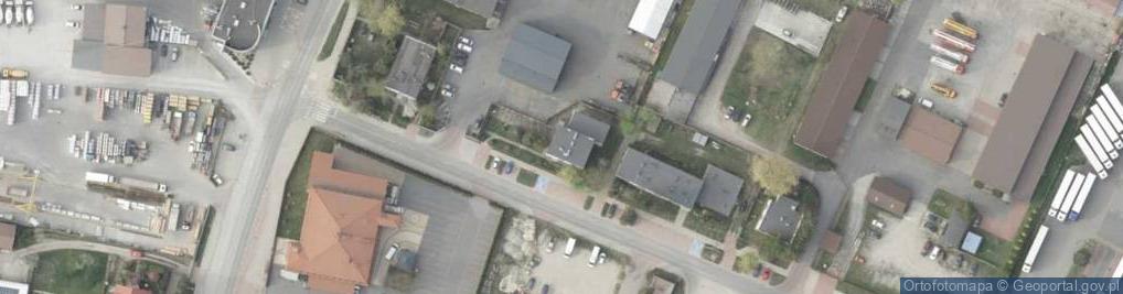 Zdjęcie satelitarne Huberta Jana, dr. ul.