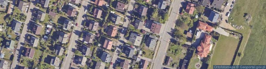 Zdjęcie satelitarne Hubala Henryka, mjr. ul.