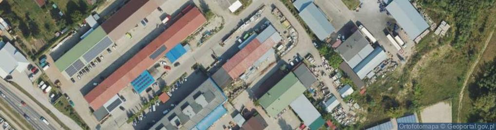 Zdjęcie satelitarne Hurtowa ul.
