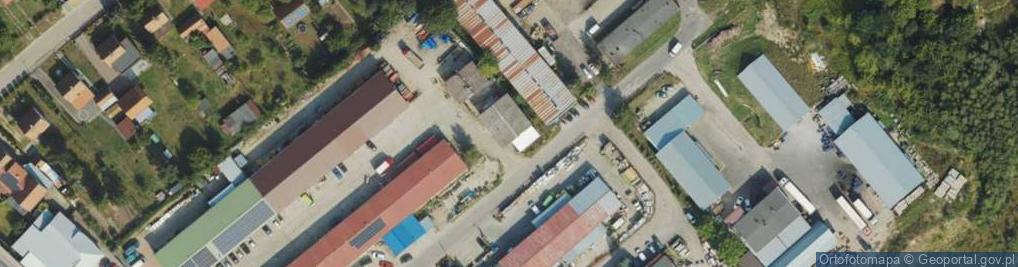 Zdjęcie satelitarne Hurtowa ul.