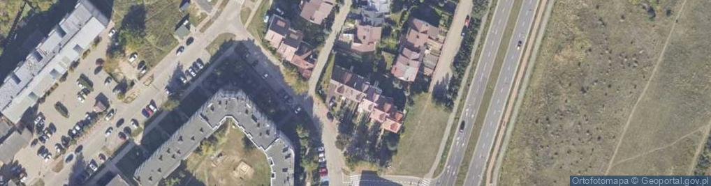 Zdjęcie satelitarne Hubalczyków ul.