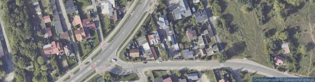 Zdjęcie satelitarne Hubalczyków ul.