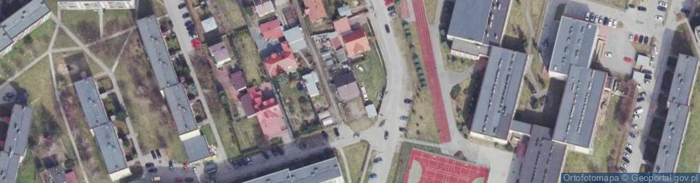 Zdjęcie satelitarne Hubalczyków ul.
