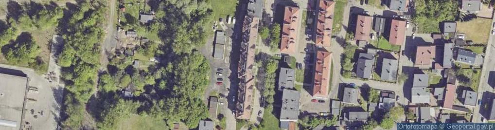 Zdjęcie satelitarne Hutnicza ul.
