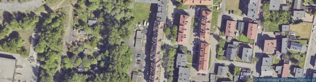 Zdjęcie satelitarne Hutnicza ul.