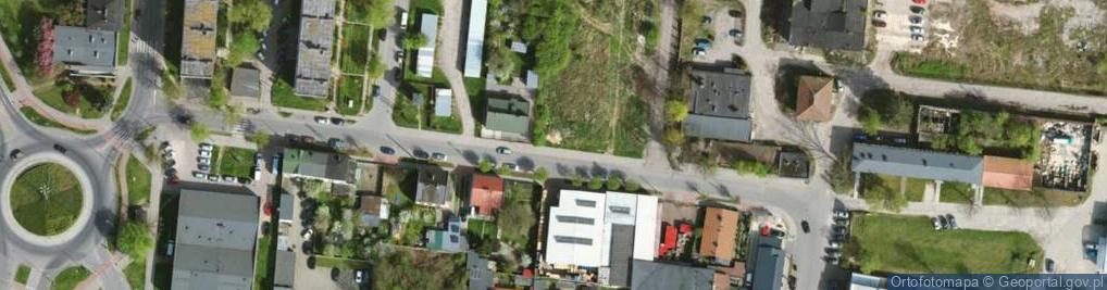 Zdjęcie satelitarne Hutnicza ul.