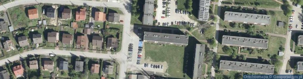 Zdjęcie satelitarne Hubala Henryka, mjr. ul.