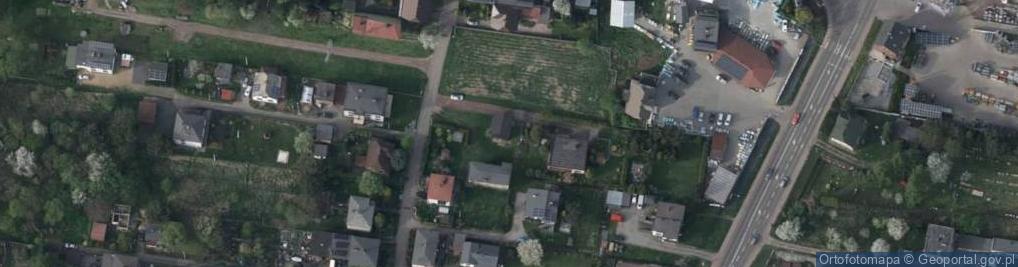 Zdjęcie satelitarne Hutnicza ul.