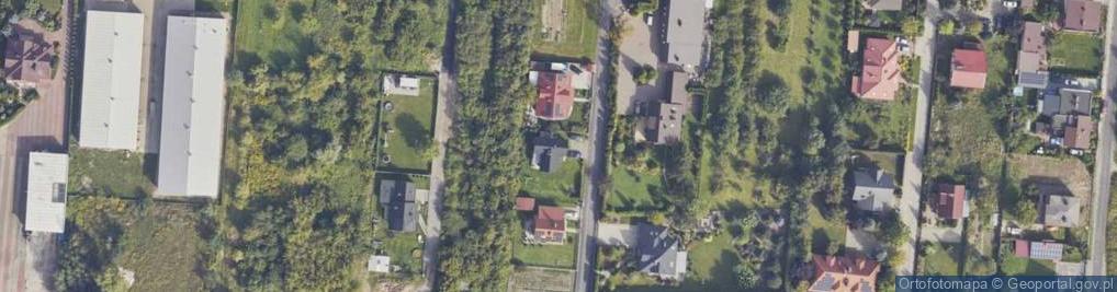 Zdjęcie satelitarne Hubalczyków ul.