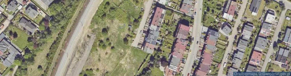 Zdjęcie satelitarne Huzarów ul.