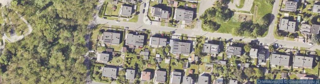 Zdjęcie satelitarne Husarska ul.