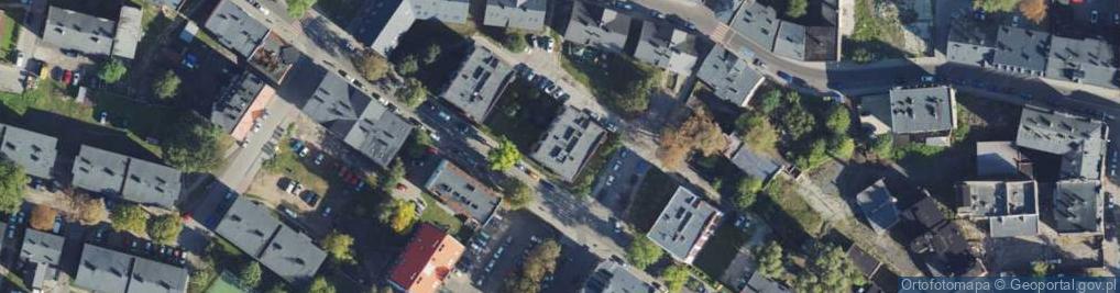 Zdjęcie satelitarne Hutnicza ul.