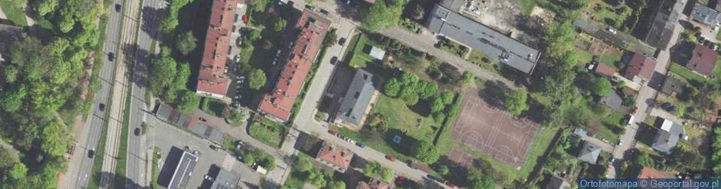 Zdjęcie satelitarne Hutnicza ul.