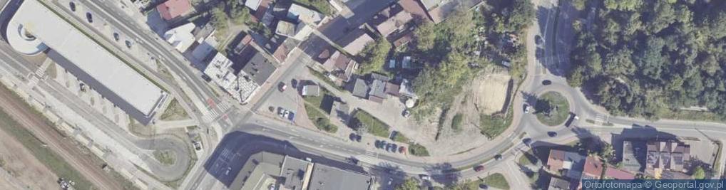 Zdjęcie satelitarne Hutnicza ul.