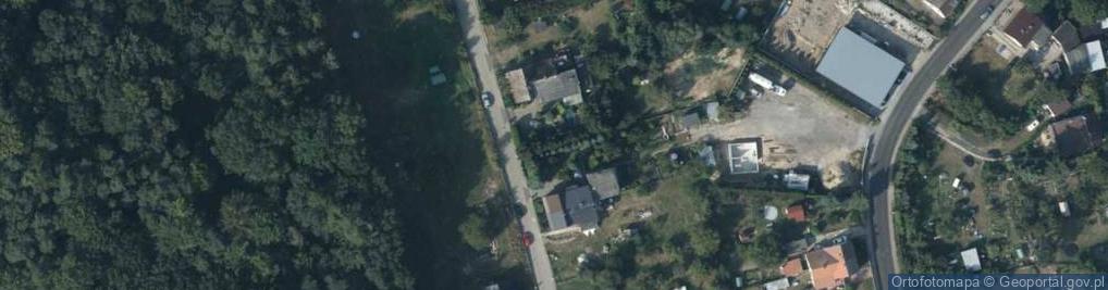 Zdjęcie satelitarne Huculska ul.