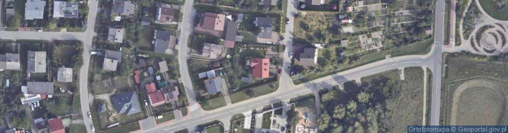 Zdjęcie satelitarne Hubala Henryka, mjr. ul.