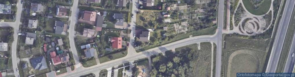 Zdjęcie satelitarne Hubala Henryka, mjr. ul.