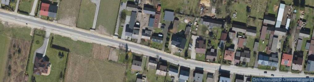 Zdjęcie satelitarne Hubala Henryka, mjr. ul.