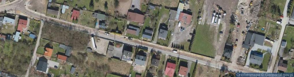 Zdjęcie satelitarne Hubala Henryka, mjr. ul.