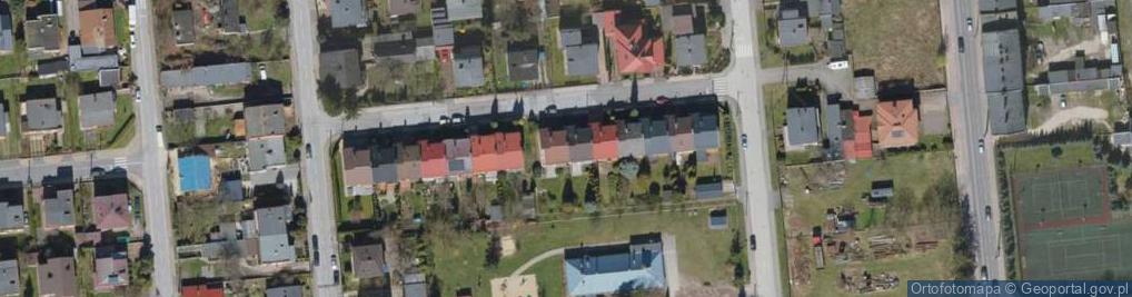 Zdjęcie satelitarne Husarska ul.