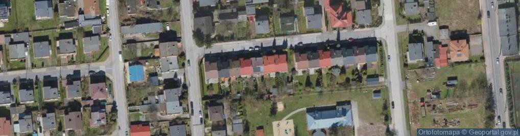 Zdjęcie satelitarne Husarska ul.