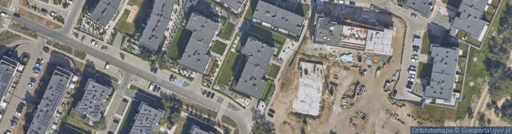 Zdjęcie satelitarne Hubego Jana Michała ul.