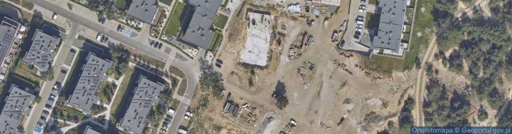 Zdjęcie satelitarne Hubego Jana Michała ul.