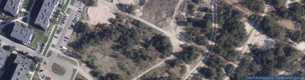 Zdjęcie satelitarne Hubego Jana Michała ul.