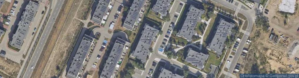 Zdjęcie satelitarne Hubego Jana Michała ul.