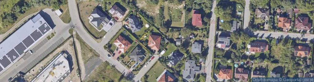Zdjęcie satelitarne Husarska ul.