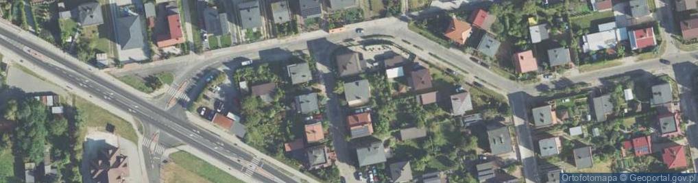 Zdjęcie satelitarne Hubala Henryka, mjr. ul.