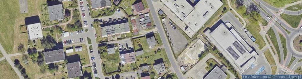 Zdjęcie satelitarne Hutnicza ul.