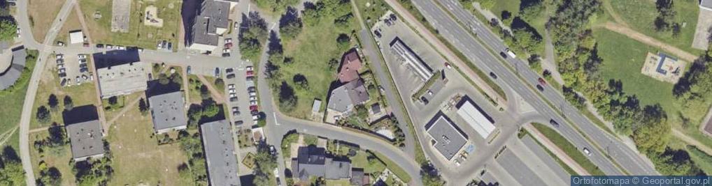 Zdjęcie satelitarne Hutnicza ul.