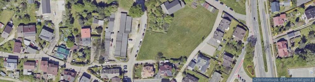 Zdjęcie satelitarne Hutnicza ul.