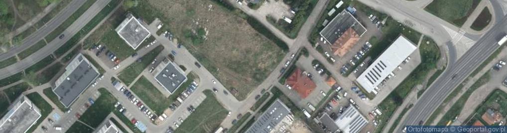 Zdjęcie satelitarne Husarska ul.