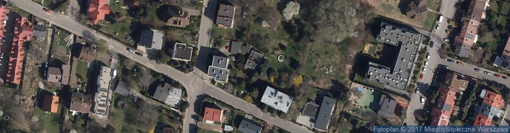 Zdjęcie satelitarne Husarska ul.