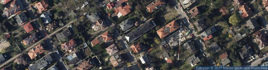 Zdjęcie satelitarne Husarii ul.