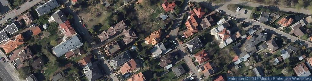 Zdjęcie satelitarne Husarii ul.