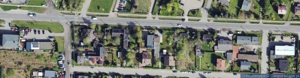 Zdjęcie satelitarne Hubala Henryka, mjr. ul.