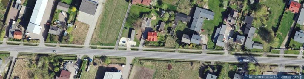 Zdjęcie satelitarne Hubala Henryka, mjr. ul.